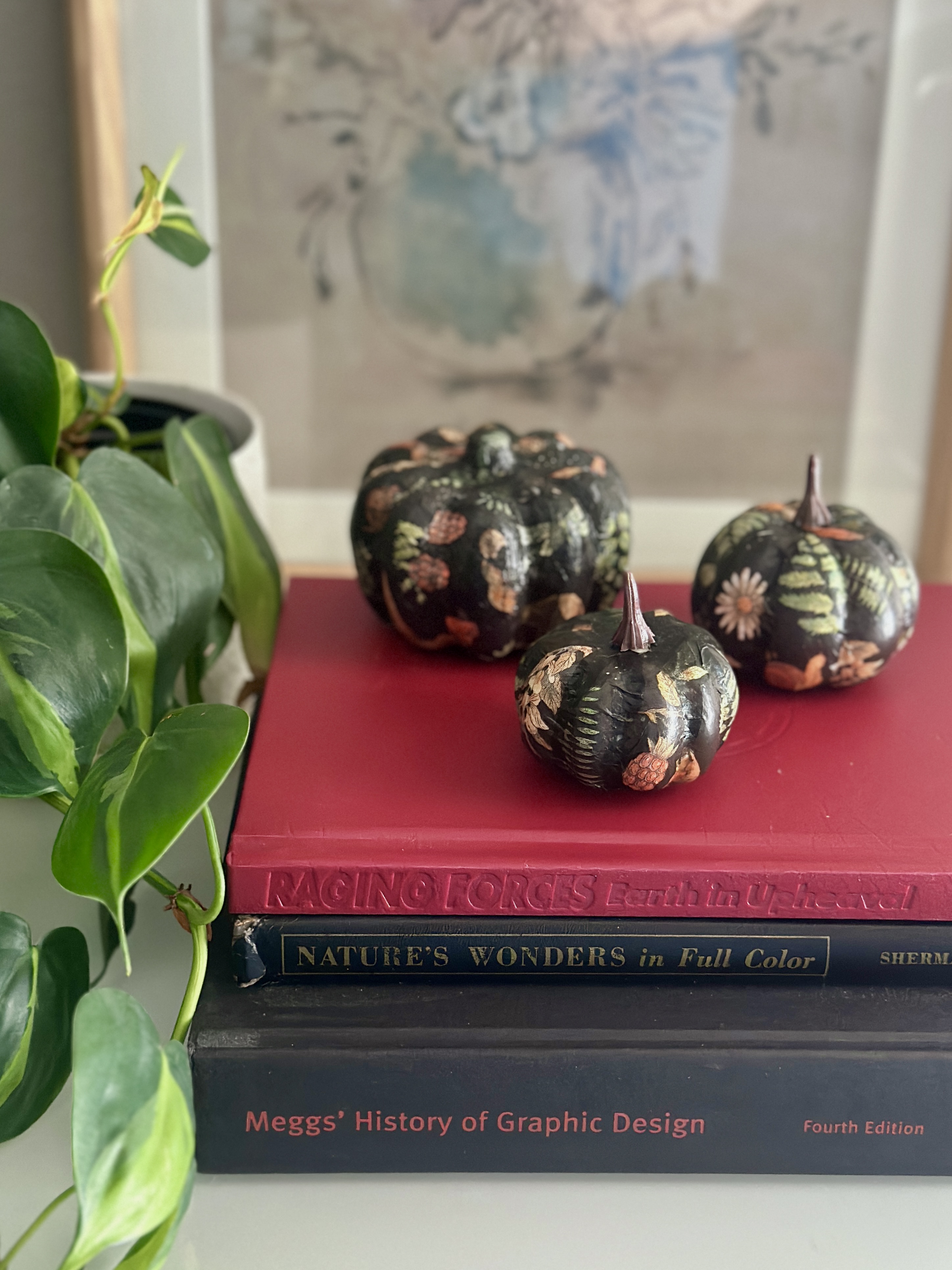 Collaged Pumpkins